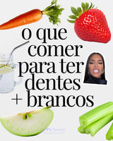 O que comer para dentes brancos