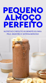 Batido de Banana e Caramelo de Tahini