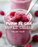 Pudim de Chia Super Cabelo
