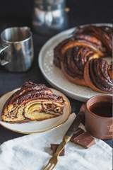 Bolo Rei de Baunilha e Chocolate