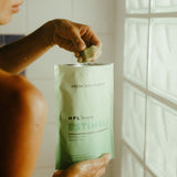 estimula: exfoliante de matcha