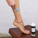 suave: kit de depilação sustentável com óleo calmante