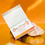 kit gua sha rosa quartzo