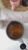 Inmunidad: beber café con leche dorado soluble