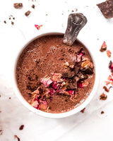 love – chocolate quente rosa