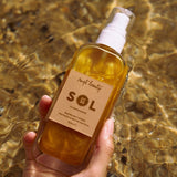 sol: óleo bronzeador protetor SPF30 Iluminador - Proteção Solar - MPL beauty