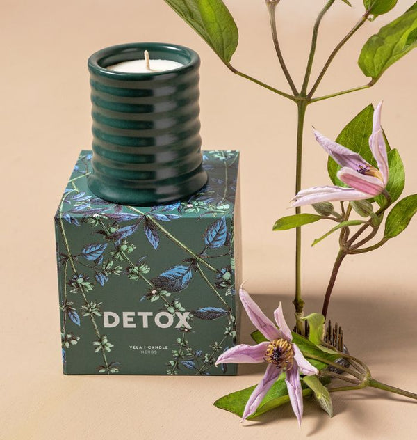 Detox candle: Fresh Herbs